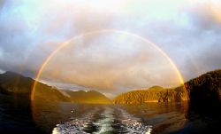 End of the Rainbow. Barkley Sound, B.C. Canada.
D70 10.5mm by Rand Mcmeins 